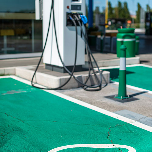 borne de recharge pour voiture électrique