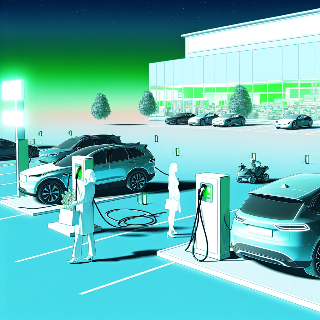 Les caractéristiques de la recharge des véhicules électriques sur les sites d’enseignes commerciales